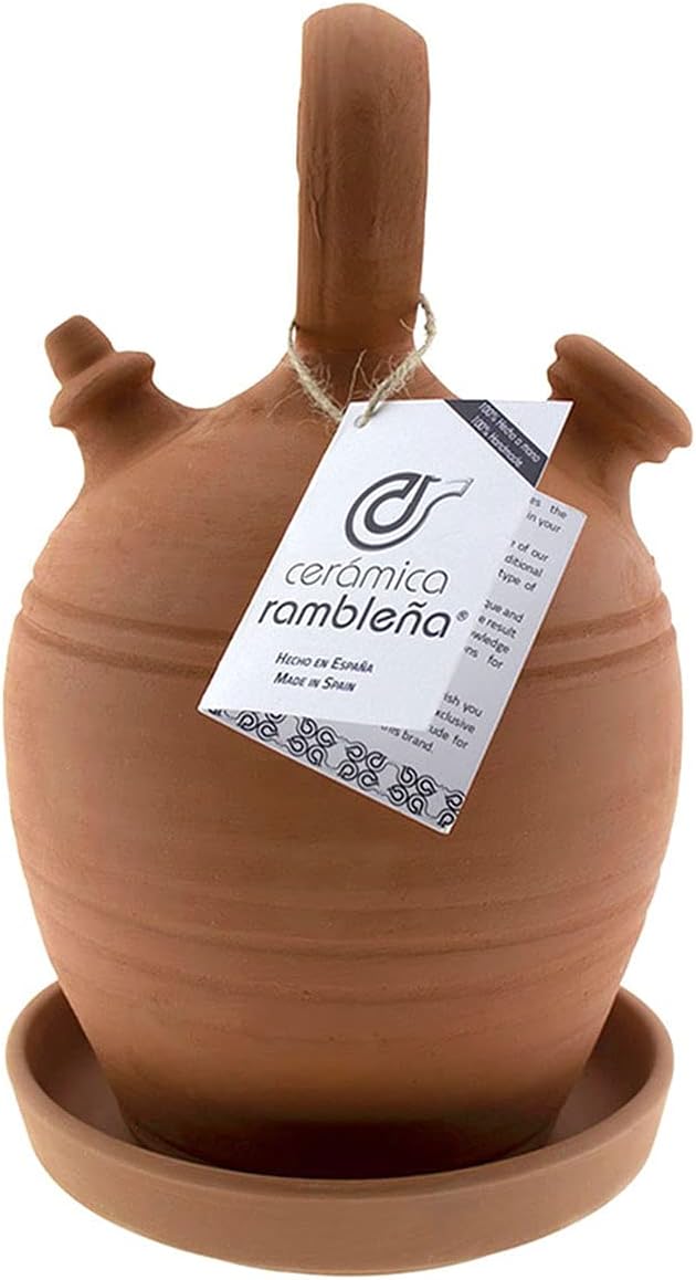 Traditional Red Clay Water Jug